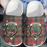 Clan Anderson of Arbrake Tartan Crest Clogs Classic FH59 Anderson of Arbrake Tartan Tartan Today